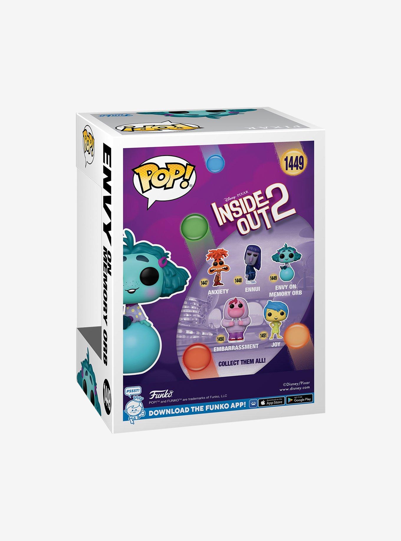 Funko Pop! Disney Pixar Inside Out 2 Envy on Memory Orb Vinyl Figure, , alternate