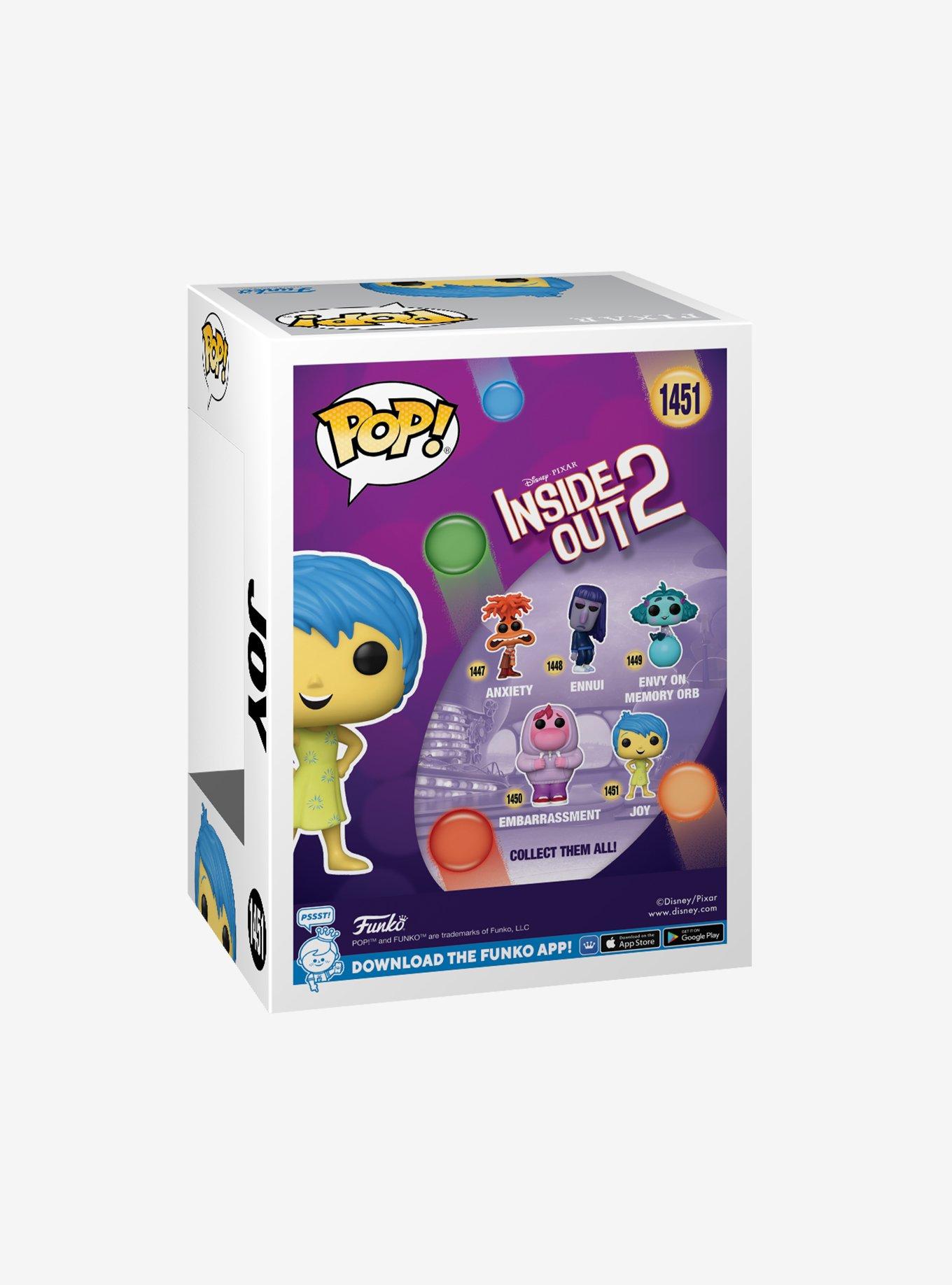 Funko Pop! Disney Pixar Inside Out 2 Joy Vinyl Figure, , alternate