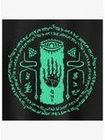 The Legend of Zelda: Tears of the Kingdom Rune Badge Womens Slouchy Sweatshirt, BLACK, alternate