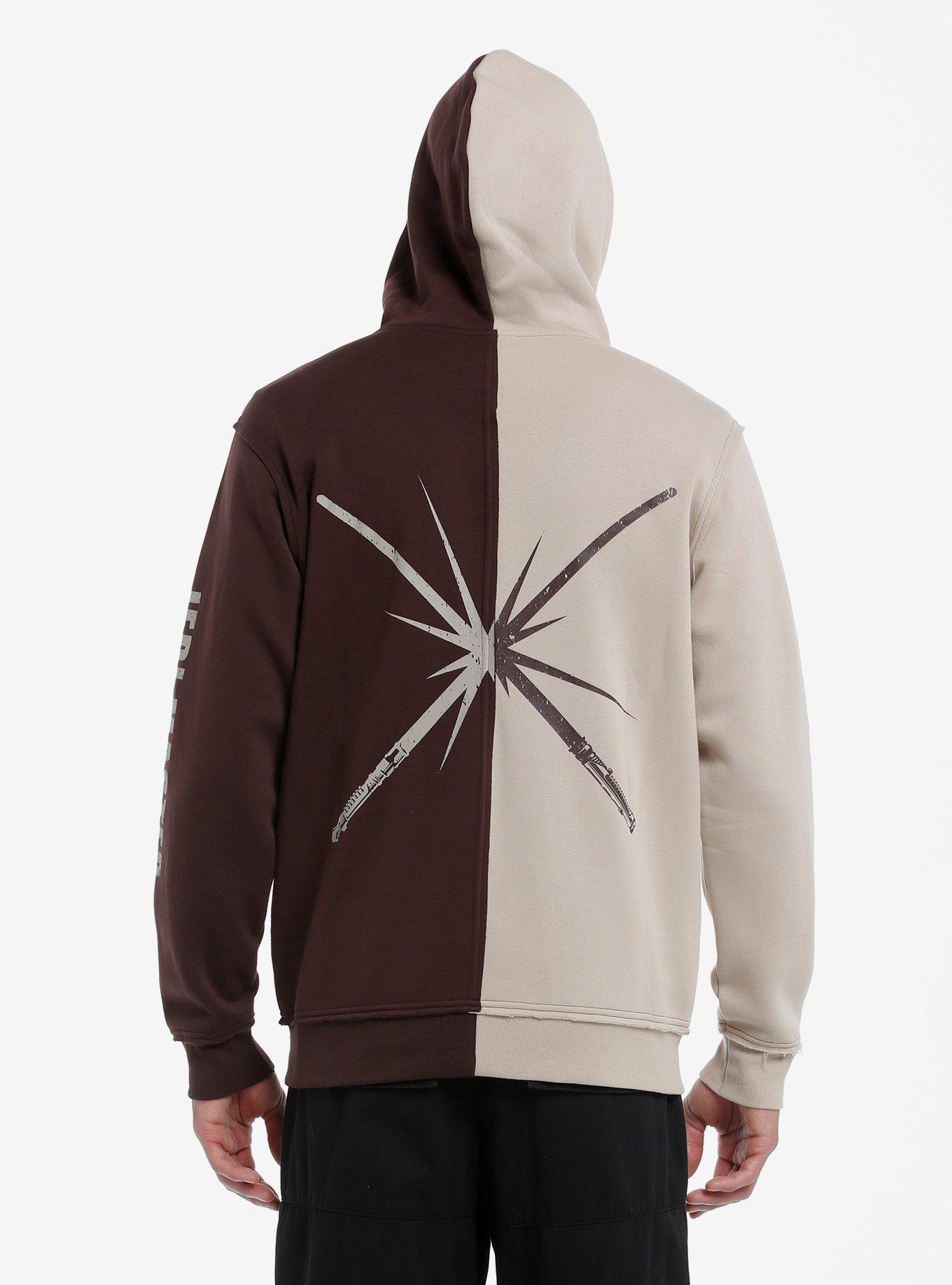 Our Universe Star Wars Obi-Wan & Qui-Gon Split Hoodie, MULTI, alternate