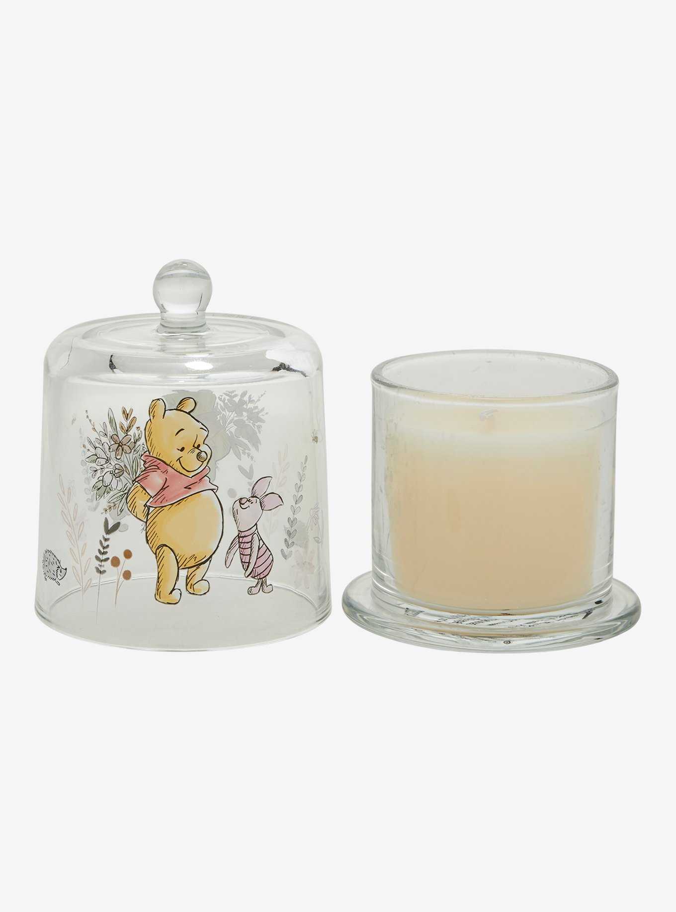 Disney Winnie the Pooh Piglet and Pooh Bear Floral Candle and Dome — BoxLunch Exclusive, , hi-res