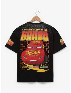 Disney Pixar Cars Lightning McQueen Racing Allover Print T-Shirt — BoxLunch Exclusive, , hi-res