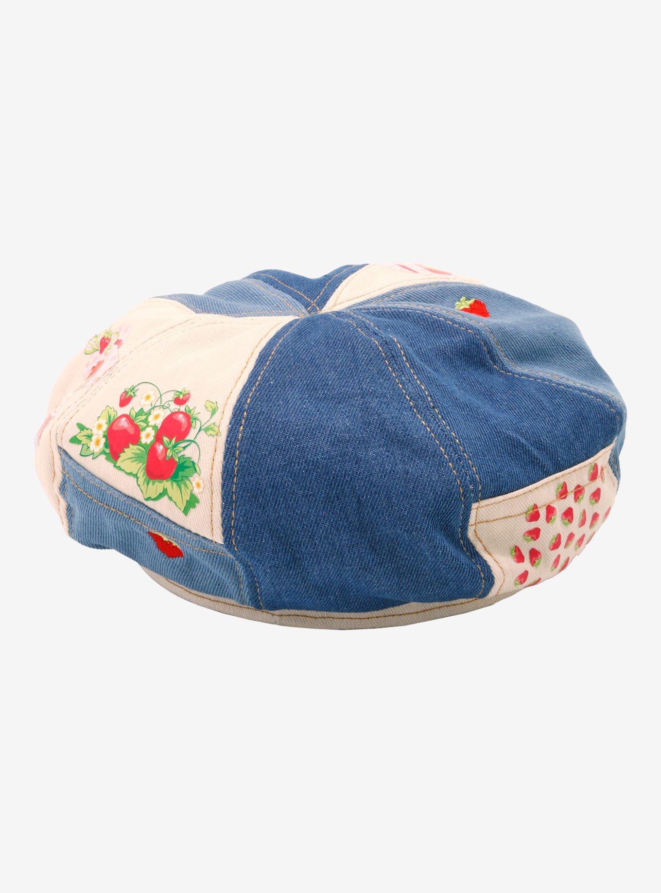 Strawberry Shortcake Patchwork Cabbie Hat