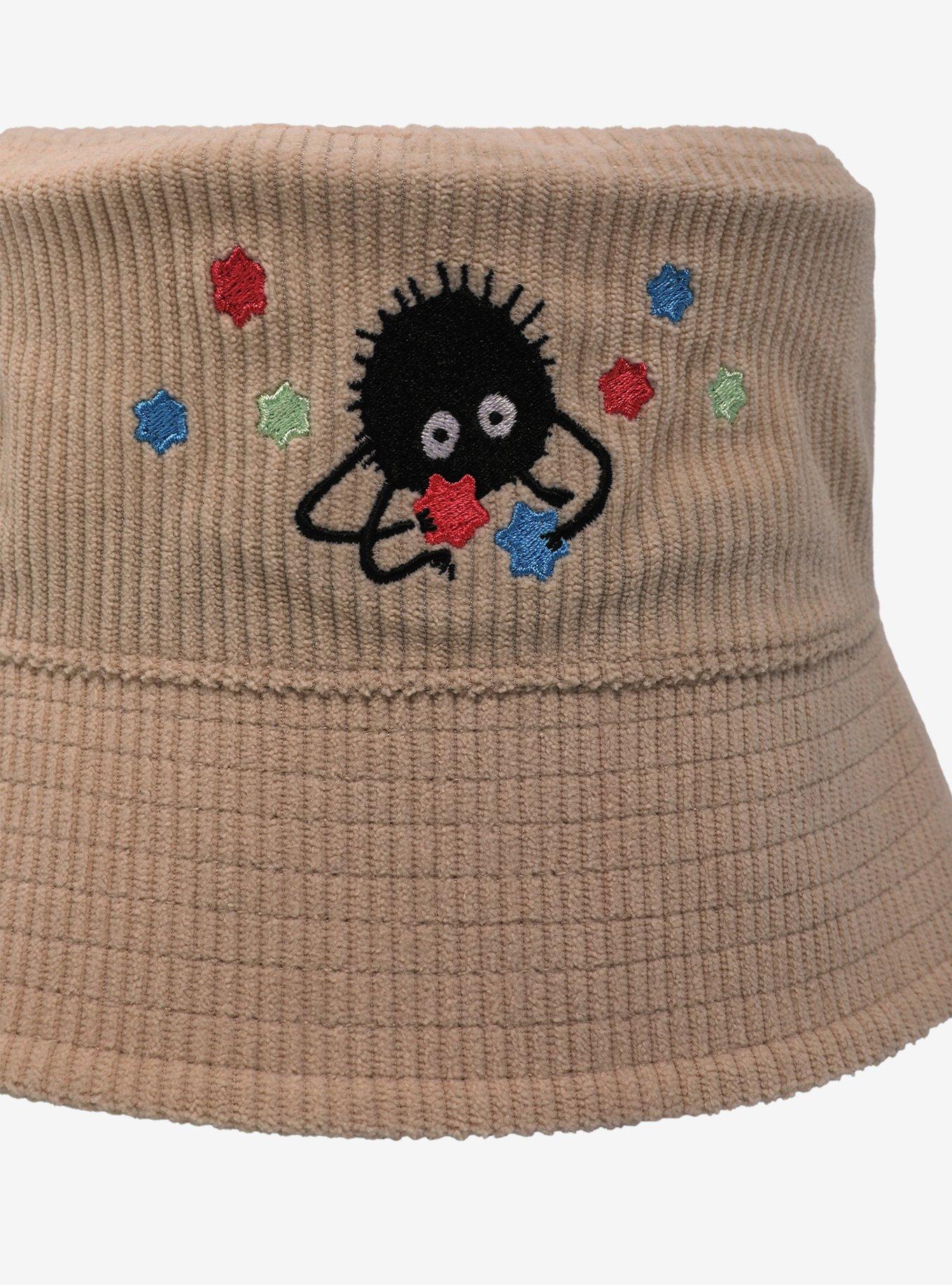 Her Universe Studio Ghibli® Spirited Away Soot Sprite Corduroy Bucket Hat, , alternate