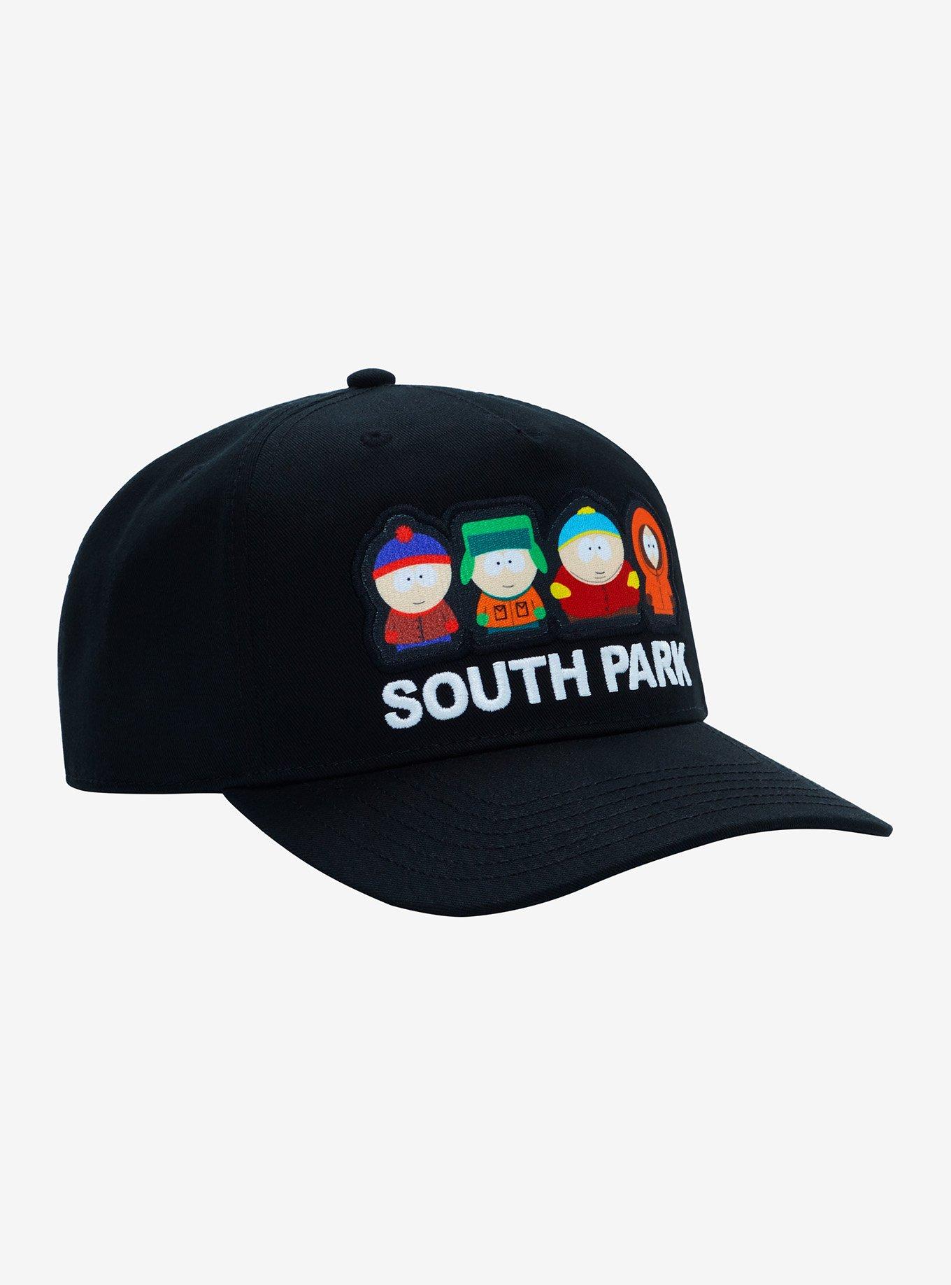 South Park Characters Embroidered Snapback Hat, , hi-res