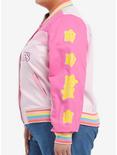Care Bears Rainbow Varsity Girls Racing Jacket Plus Size, MULTI, alternate