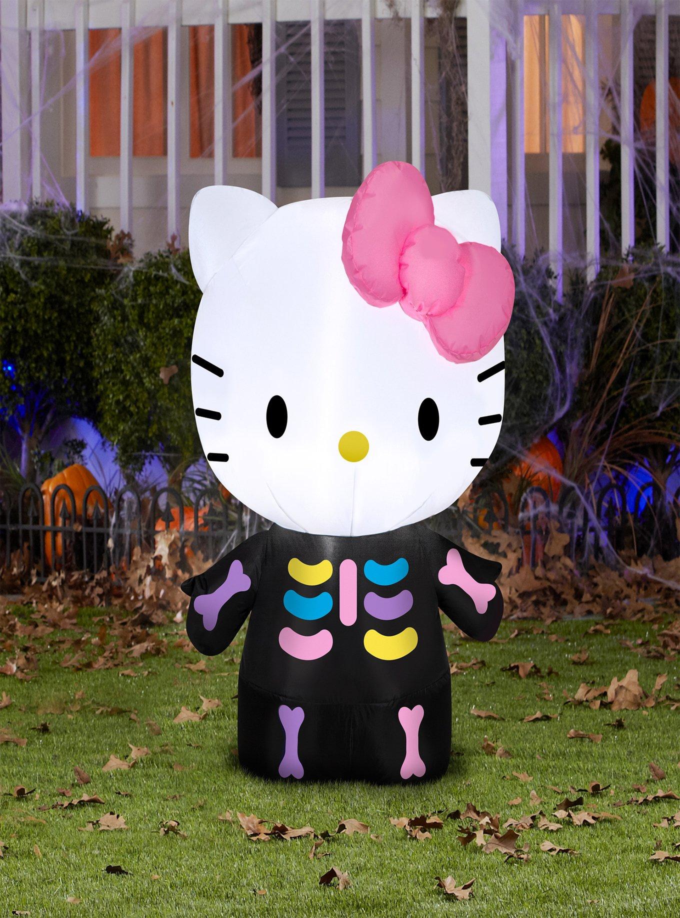 Hello Kitty Neon Skeleton Airblown, , alternate