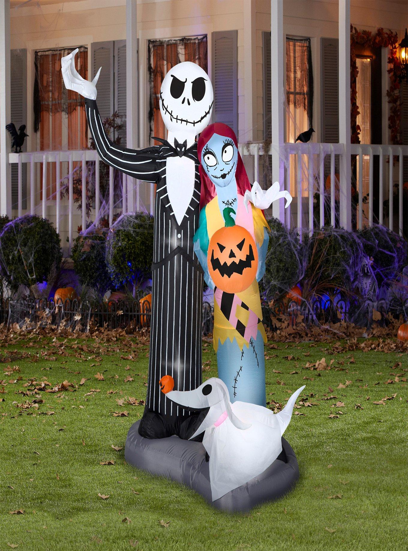 Disney Nightmare Before Christmas Jack Sally Zero Airblown, , alternate