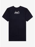 Mothman Attack T-Shirt By Vertebrae33, BLACK, alternate