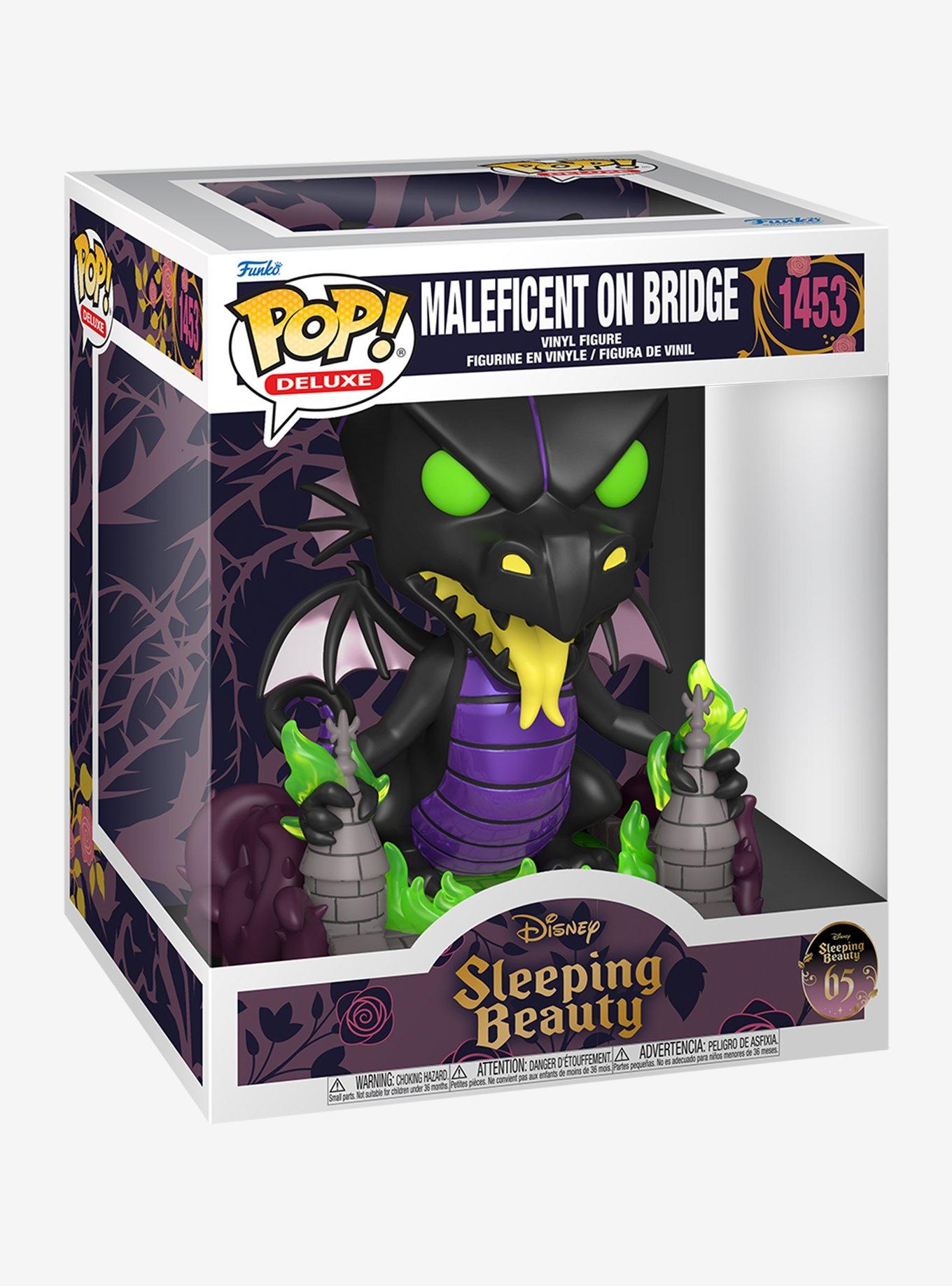 Funko Pop! Deluxe Disney Sleeping Beauty 65th Anniversary Maleficent on Bridge Vinyl Figure, , hi-res