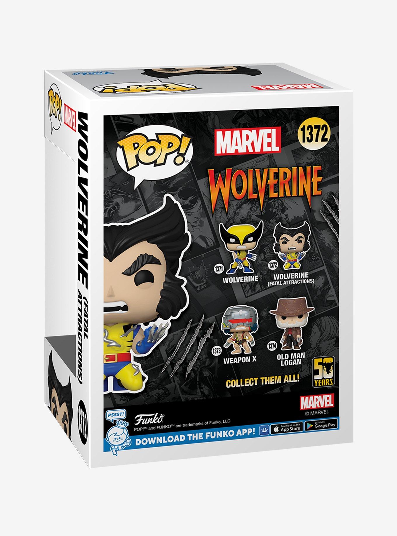 Funko Pop! Marvel Wolverine 50th Anniversary Wolverine Fatal Attractions Vinyl Figure, , alternate