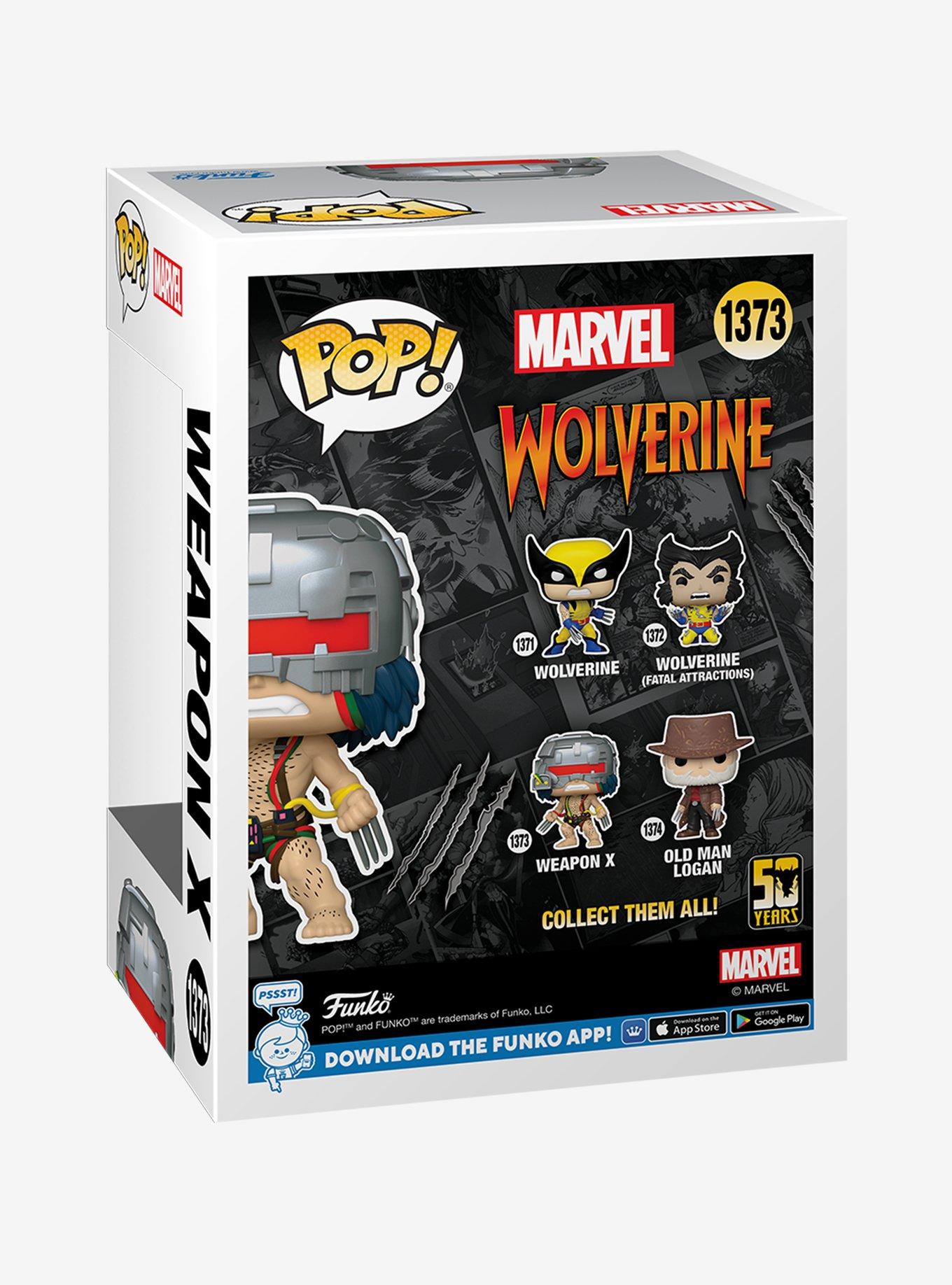 Funko Pop! Marvel Wolverine 50th Anniversary Weapon X Vinyl Figure, , alternate