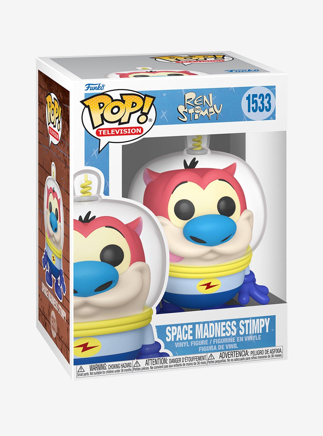 Funko Pop! Television The Ren & Stimpy Show Space Madness Stimpy Vinyl Figure, , alternate