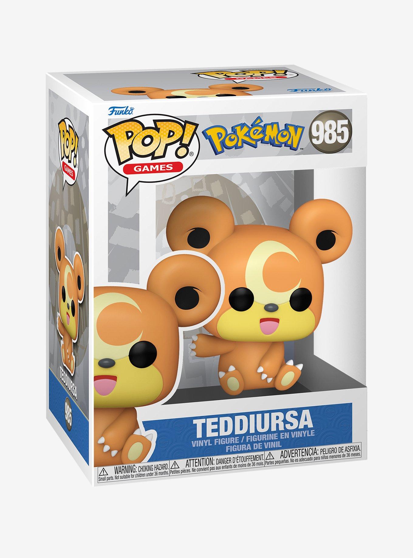 Funko Pop! Games Pok&eacute;mon Teddiursa Vinyl Figure, , alternate