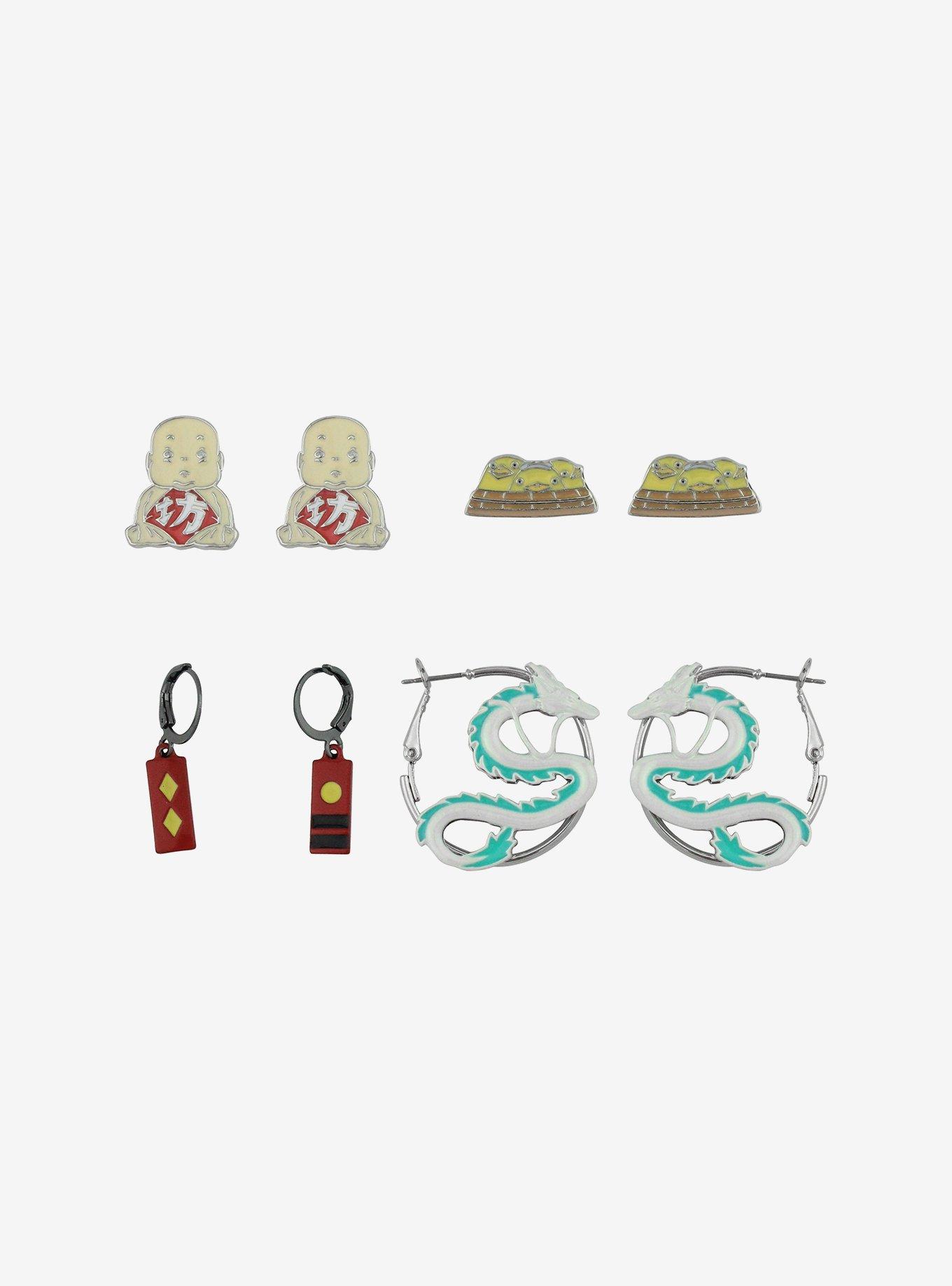 Studio Ghibli® Spirited Away Character Earring Set, , alternate