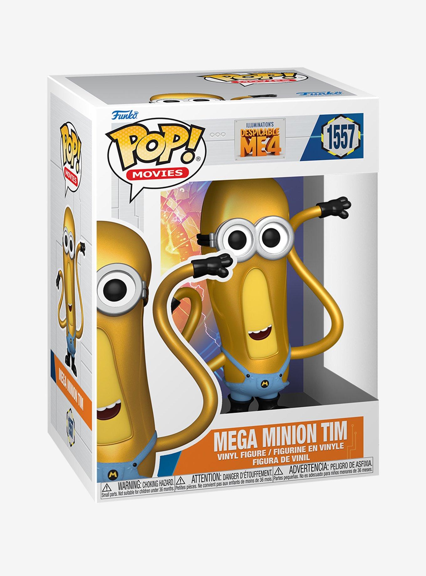 Funko Pop! Movies Despicable Me 4 Mega Minion Tim Vinyl Figure