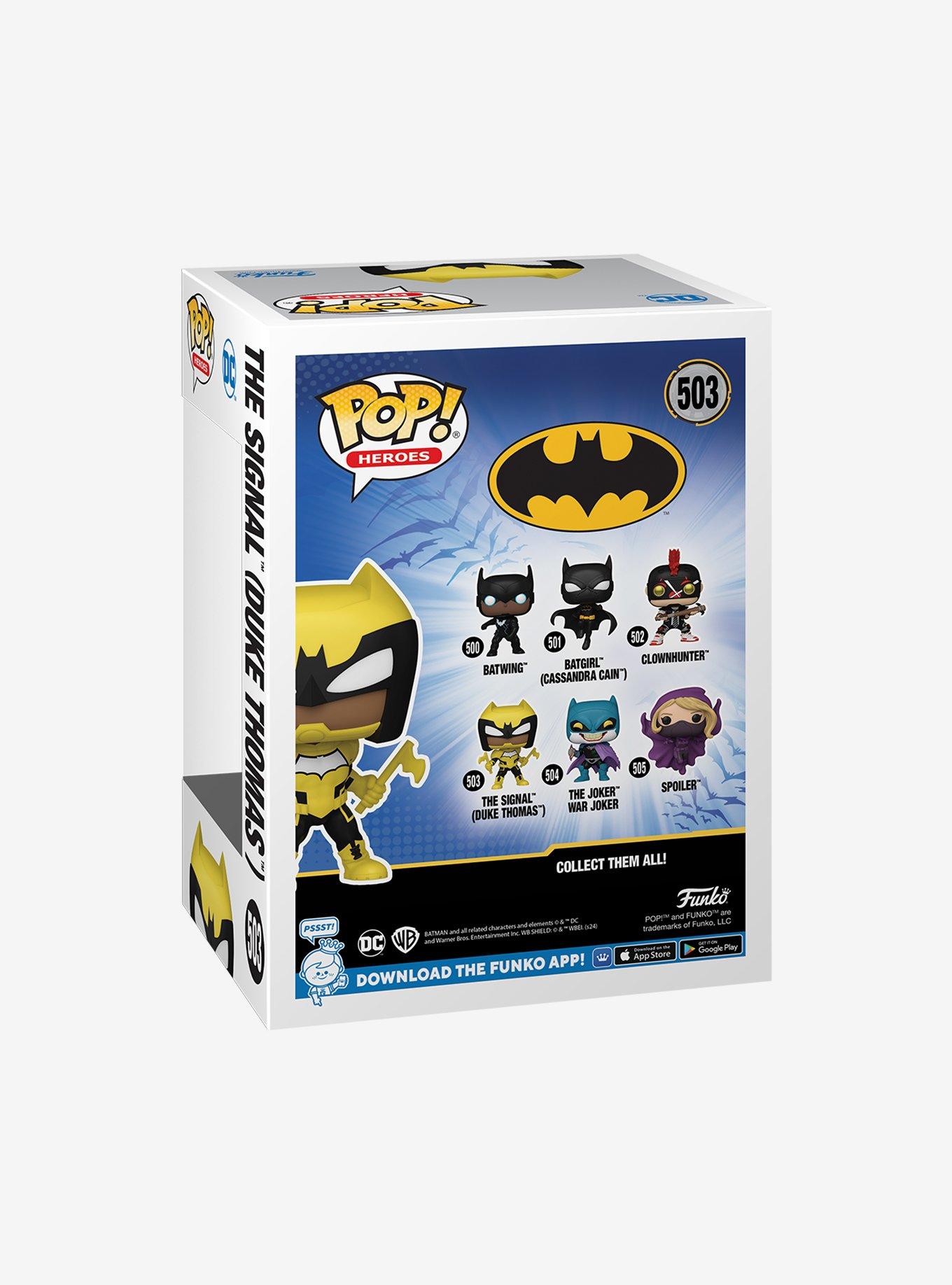 Funko Pop! Heroes DC Comics Batman The Signal Duke Thomas Vinyl Figure, , alternate