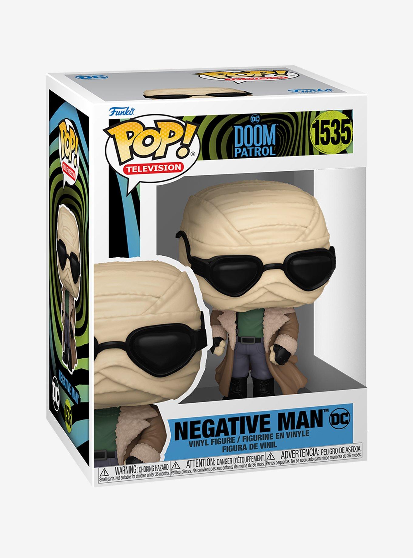Funko Pop! Television DC Comics Doom Patrol Negative Man Vinyl Figure, , alternate