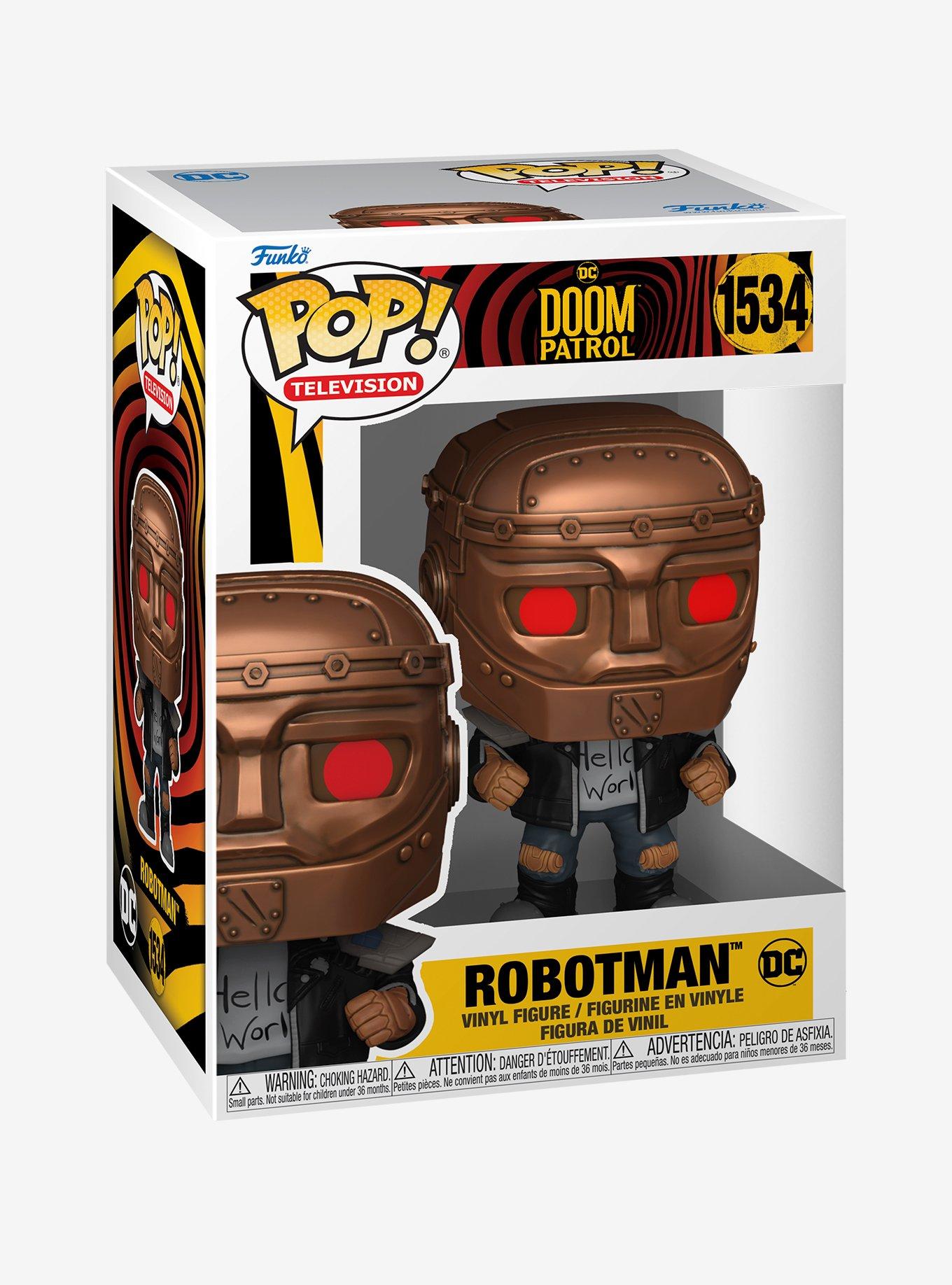 Funko Pop! Television DC Comics Doom Patrol Robotman Vinyl Figure, , alternate