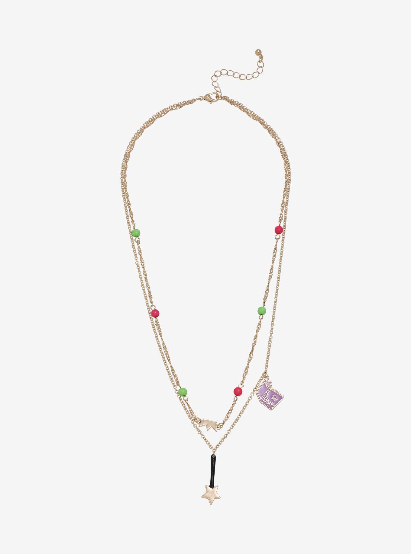 The Fairly OddParents Icons Layered Necklace, , alternate