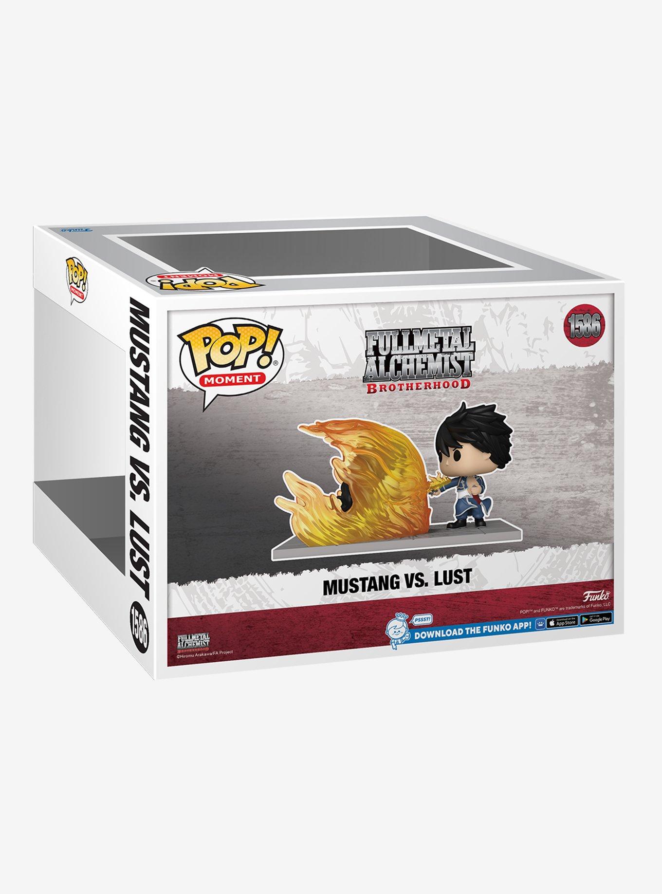 Funko Pop! Moment Full Metal Alchemist: Brotherhood Mustang Vs. Lust Vinyl Figure