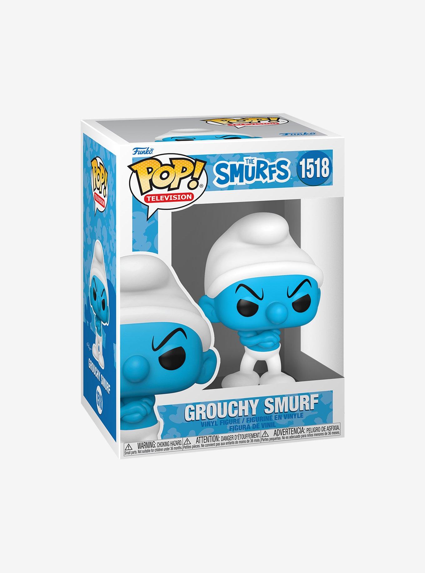 Funko Pop! Television The Smurfs Grouchy Smurf Vinyl Figure, , alternate