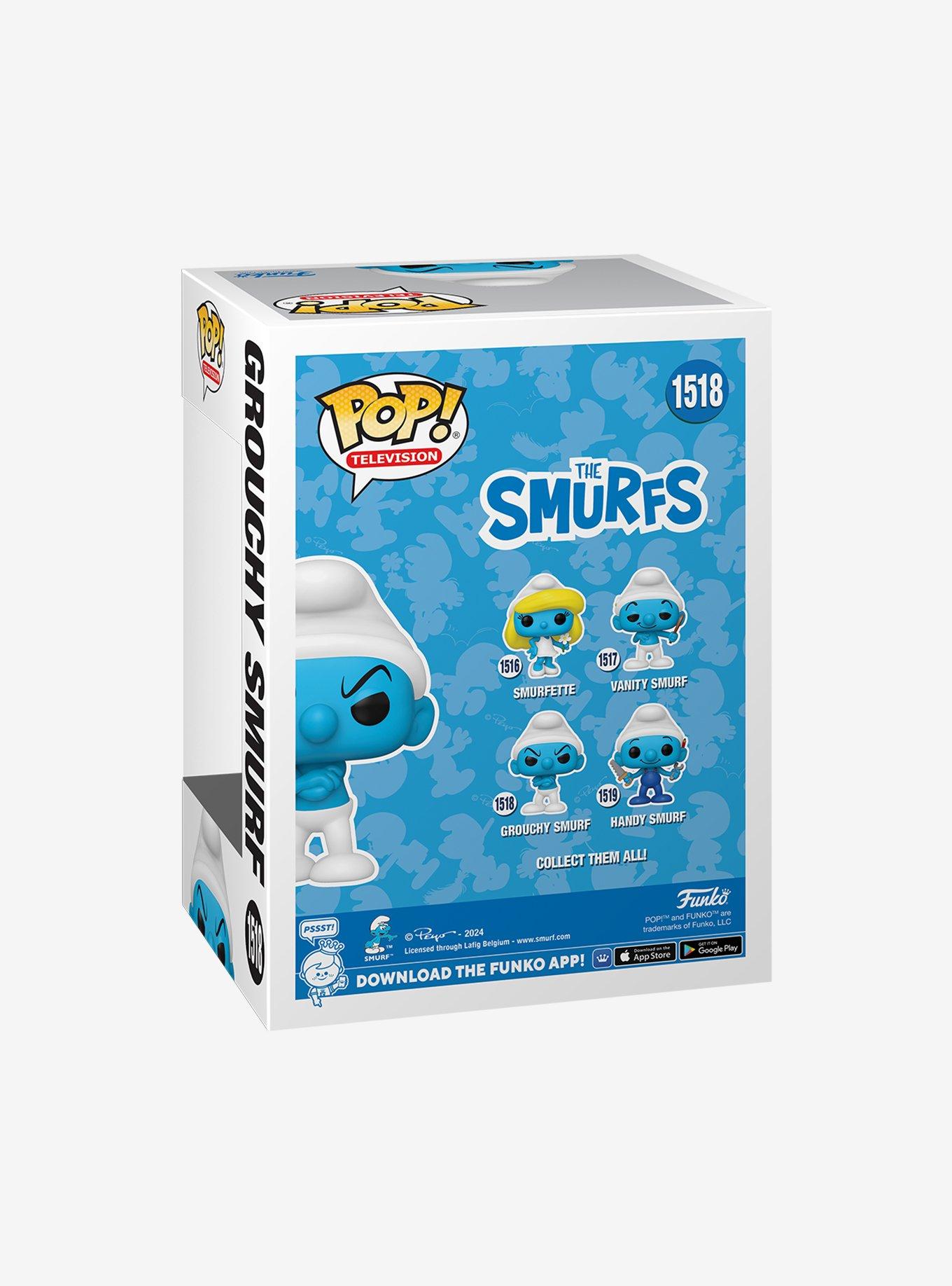 Funko Pop! Television The Smurfs Grouchy Smurf Vinyl Figure, , alternate