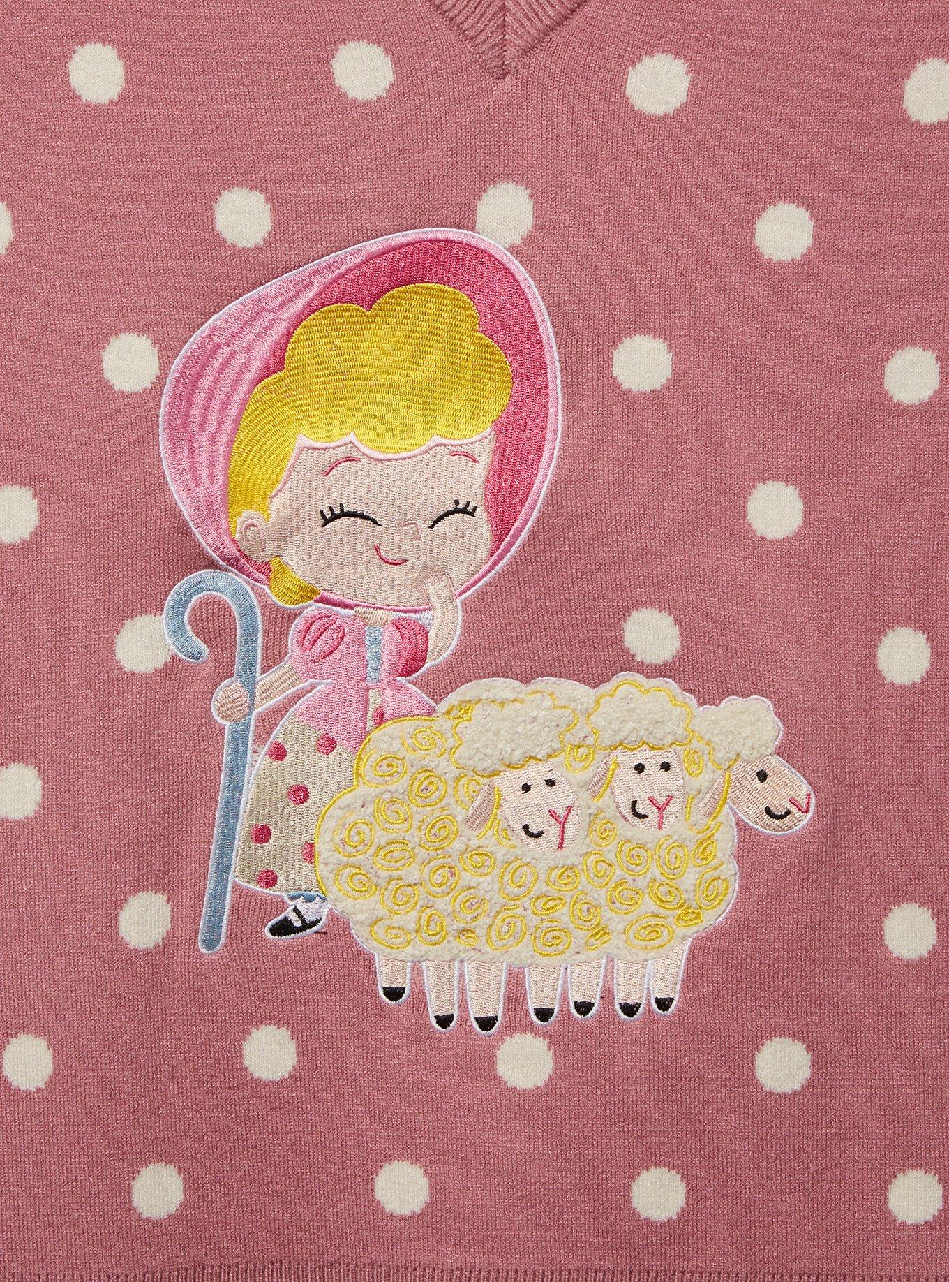 Her Universe Disney Pixar Toy Story Bo Peep Isometric Women's Oversized Vest — BoxLunch Exclusive, PINK, alternate