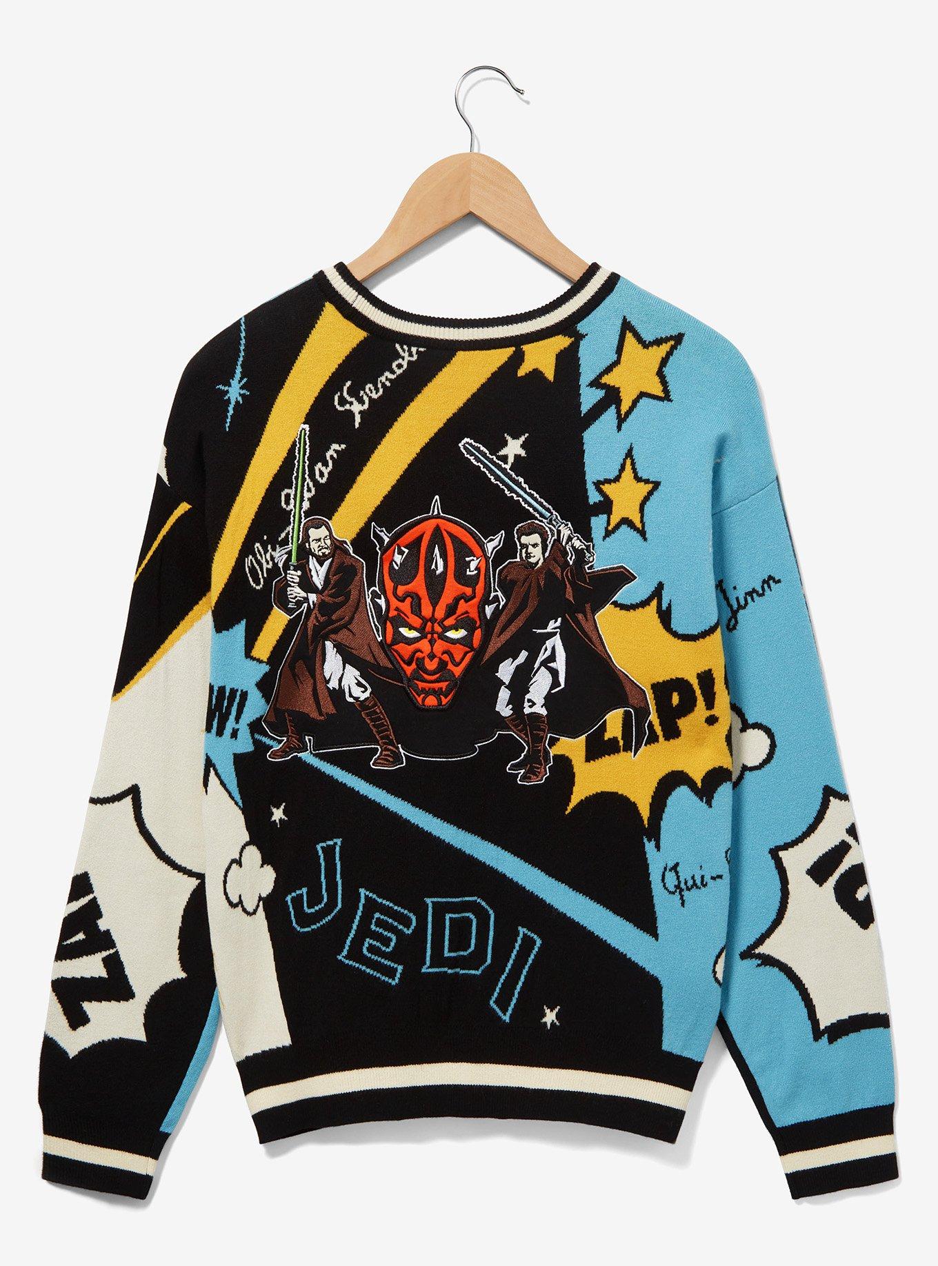 Her Universe Star Wars Darth Maul Comic Women's Cardigan — BoxLunch Exclusive, MULTI, alternate