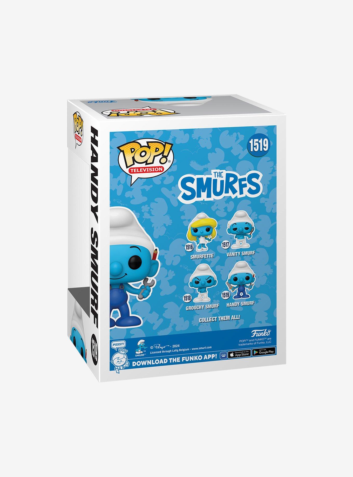 Funko Pop! Television The Smurfs Handy Smurf Vinyl Figure, , alternate