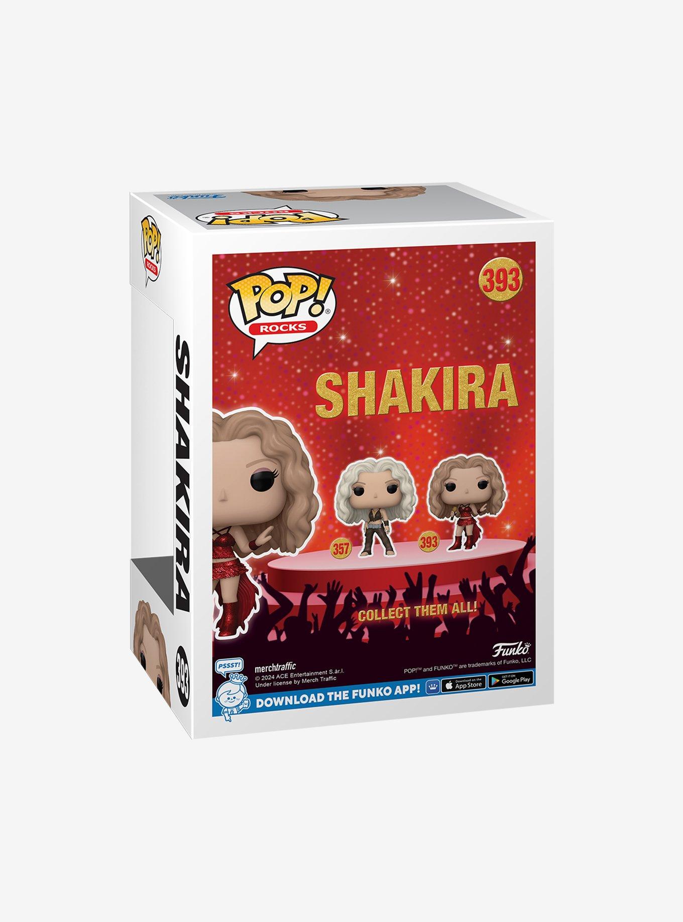 Funko Pop! Rocks Shakira Super Bowl Glitter Vinyl Figure, , alternate