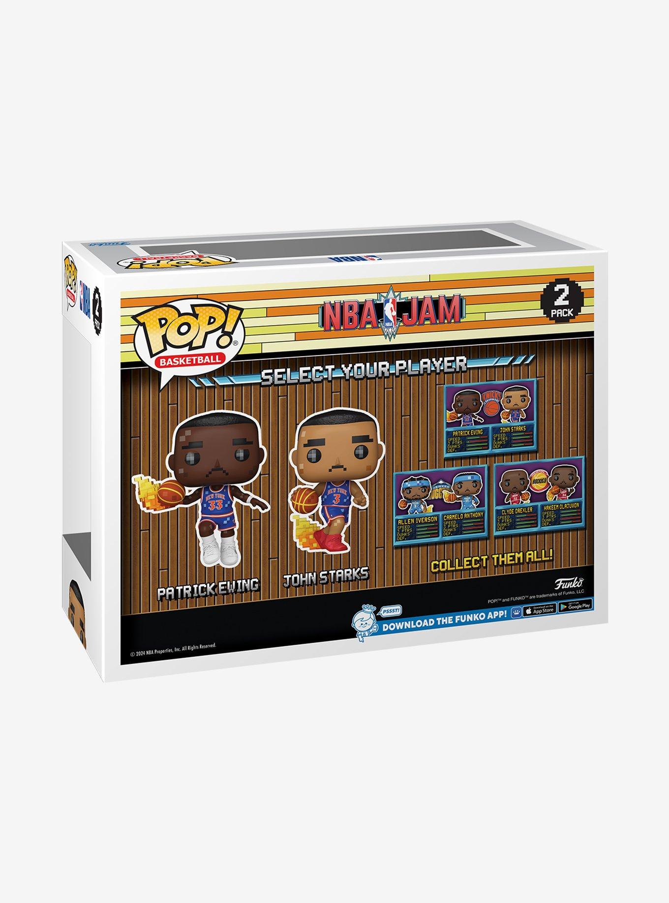 Funko Pop! Basketball NBA Jam Patrick Ewing and John Starks Vinyl Figure Set, , alternate