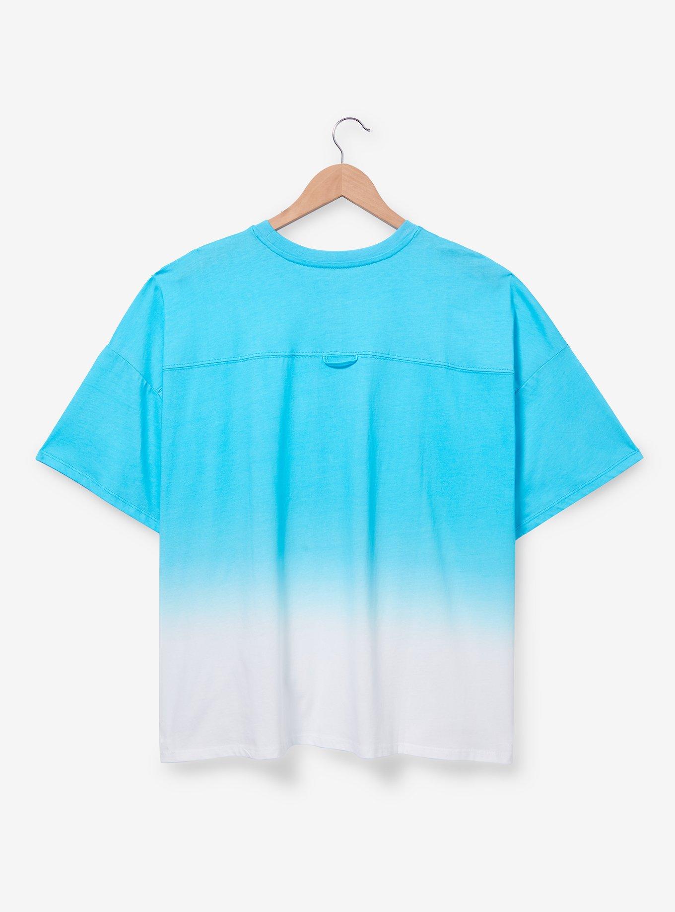Her Universe Disney Pixar Toy Story Andy's Room Split Dye Women's Plus Size T-Shirt — BoxLunch Exclusive, LIGHT BLUE, alternate