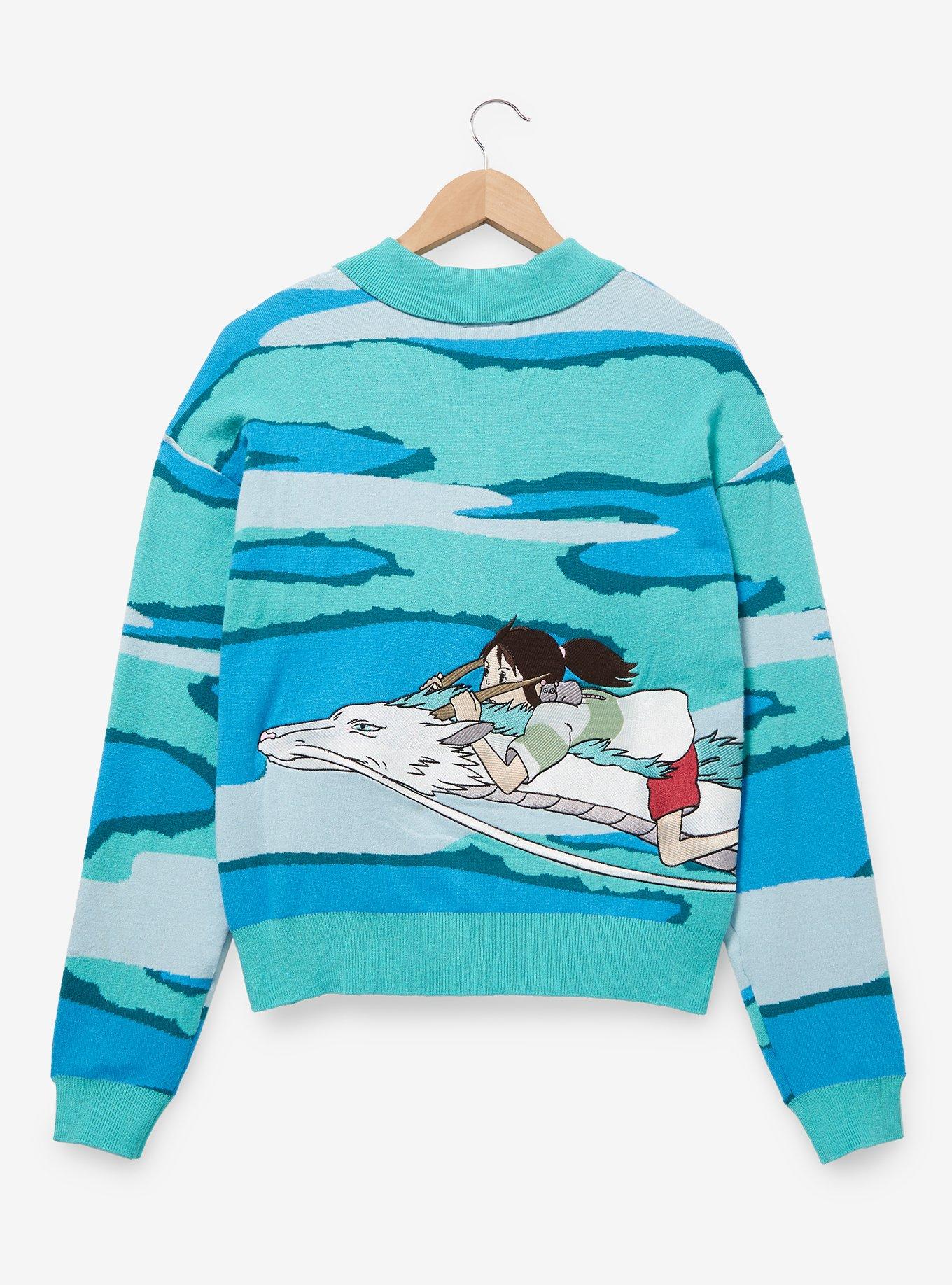 Studio Ghibli Spirited Away Chihiro & Haku Scenic Cardigan - BoxLunch Exclusive, MULTI, alternate