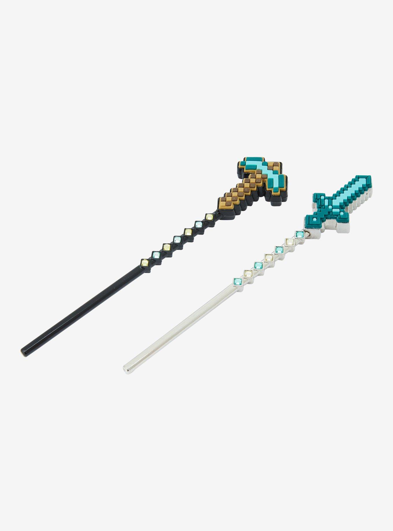 Minecraft Swords Hair Stick Set, , alternate