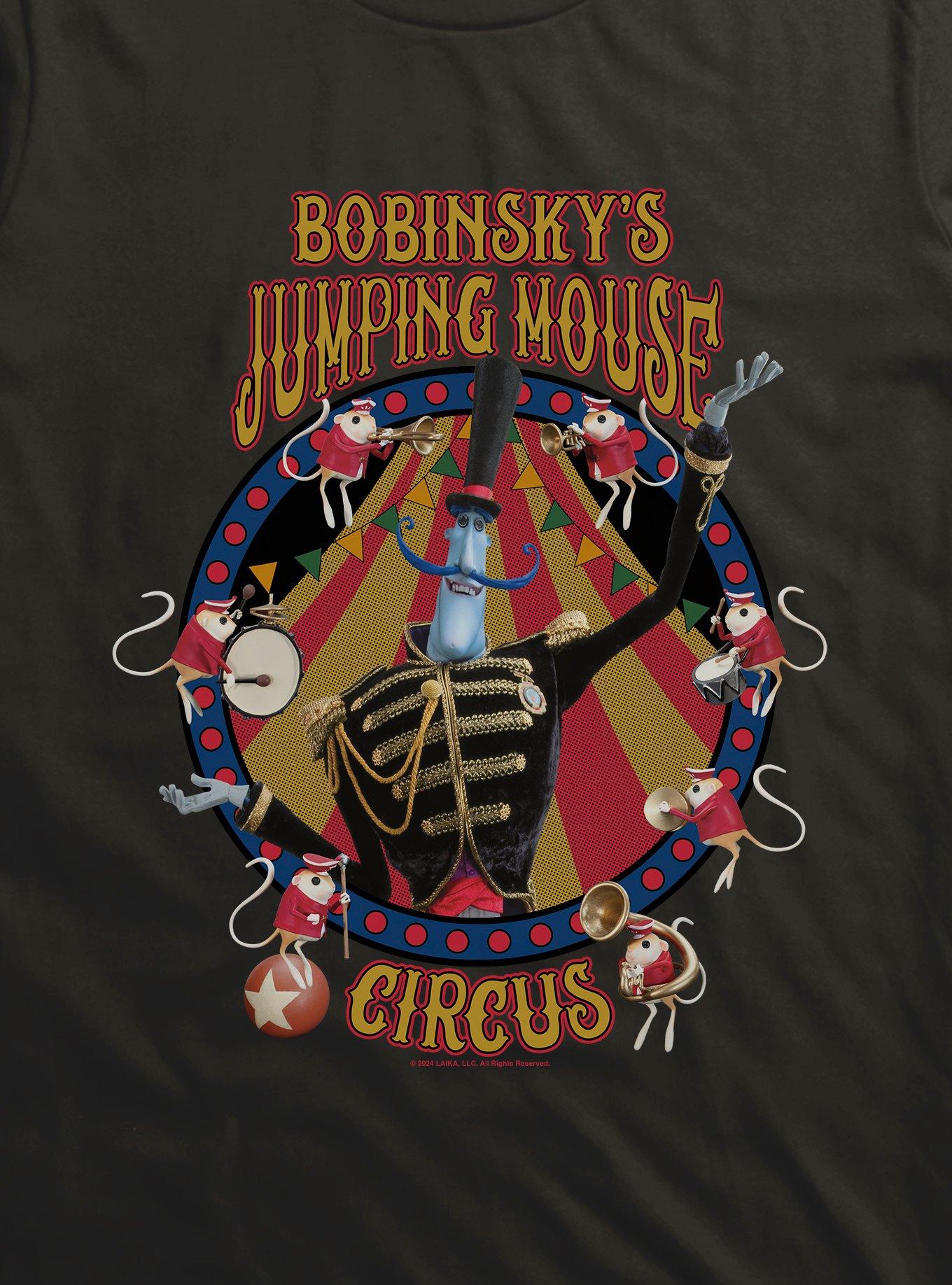 Coraline Bobinsky's Jumping Mouse Circus T-Shirt, , hi-res