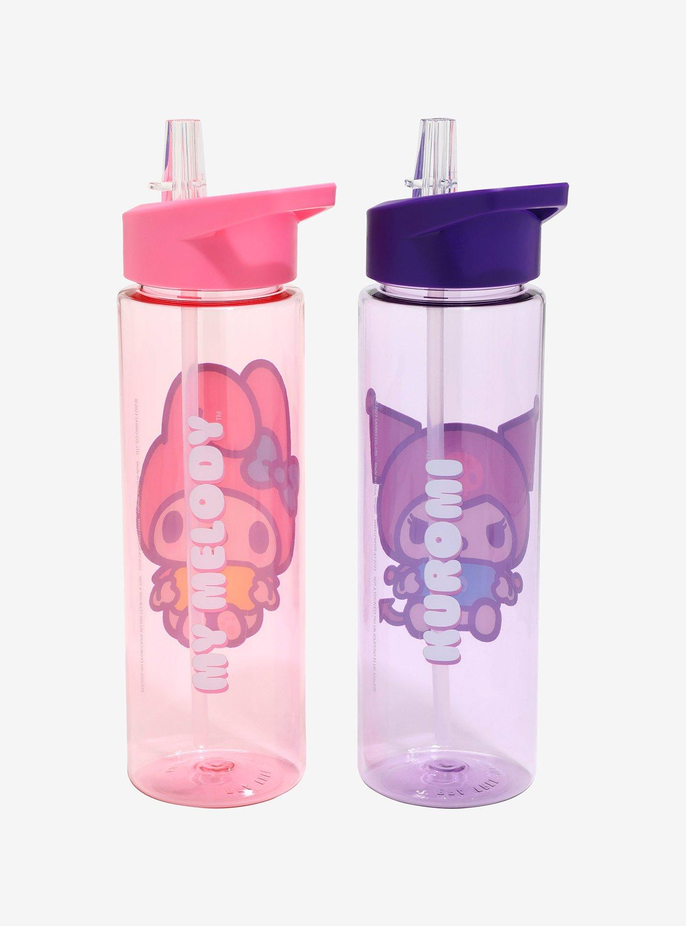 Sanrio My Melody and Kuromi Water Bottle Set, , alternate