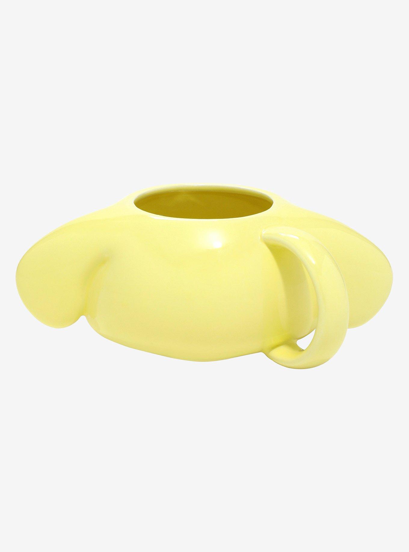 Sanrio Pompompurin Figural Mug with Lid, , alternate