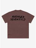 Avenged Sevenfold We Love T-Shirt, BROWN, alternate