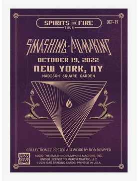 The Smashing Pumpkins Spirits On Fire 2022 Tour Madison Square Garden Collectible Card, , hi-res
