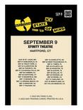 Wu-Tang Clan N.Y. State Of Mind 2022 Tour September 9 Collectible Card, , alternate