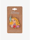 Disney Tangled Rapunzel Tower Floral Enamel Pin — BoxLunch Exclusive, , alternate
