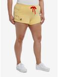 Disney Winnie The Pooh Bee & Hunny Girls Lounge Shorts Plus Size, MULTI, alternate