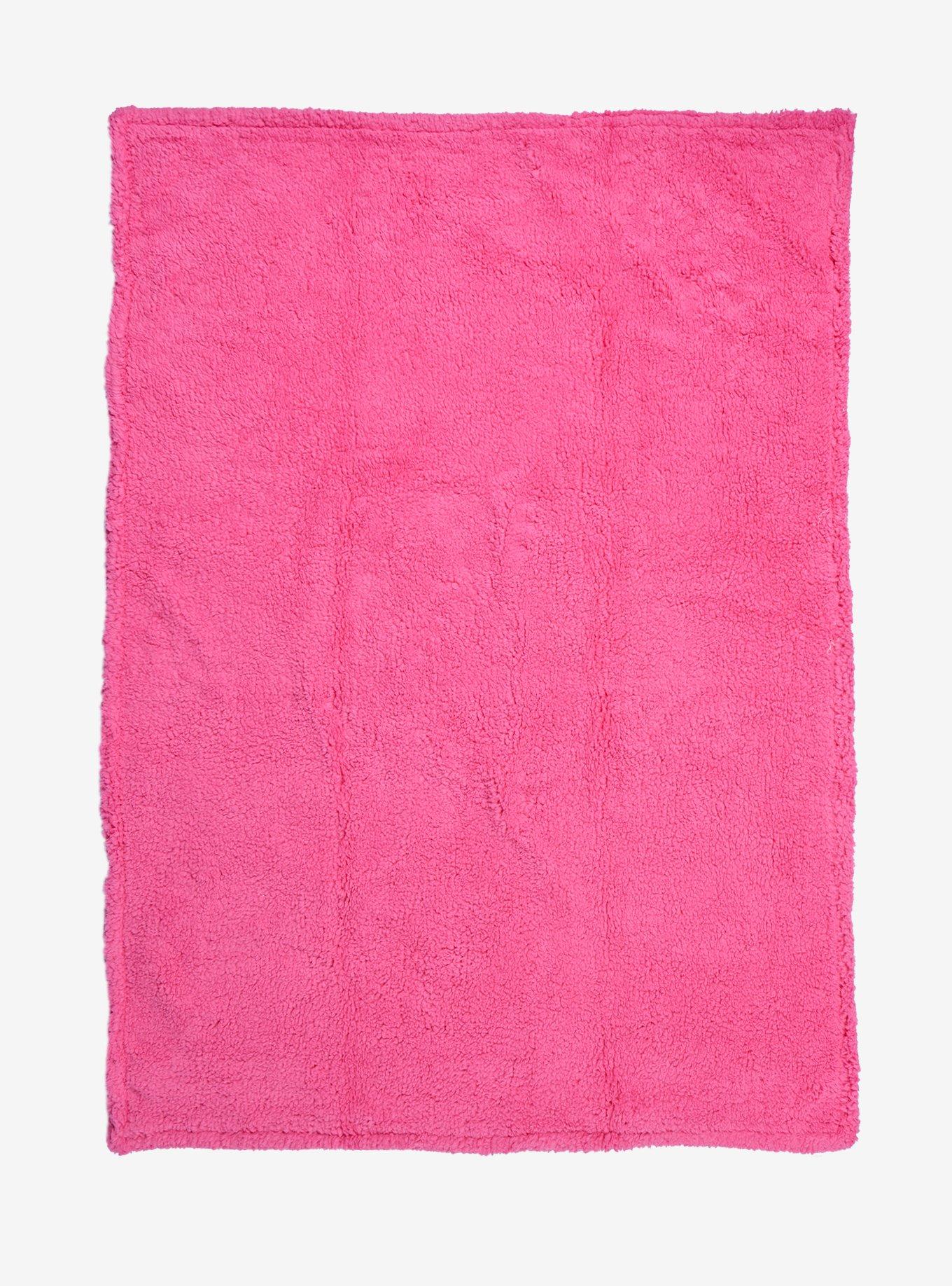 Sanrio Hello Kitty Strawberry Milk Sherpa Throw, , alternate