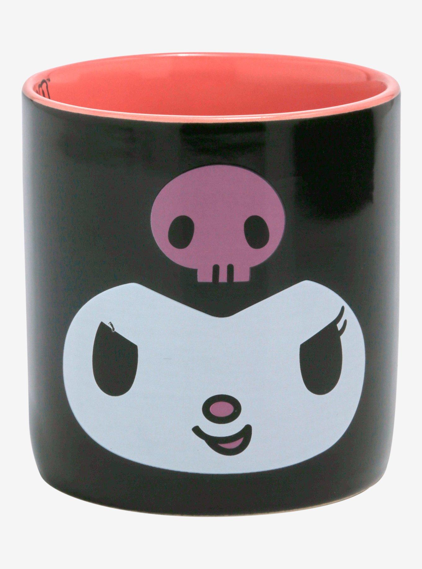 Sanrio Kuromi Face Skull Mug, , alternate