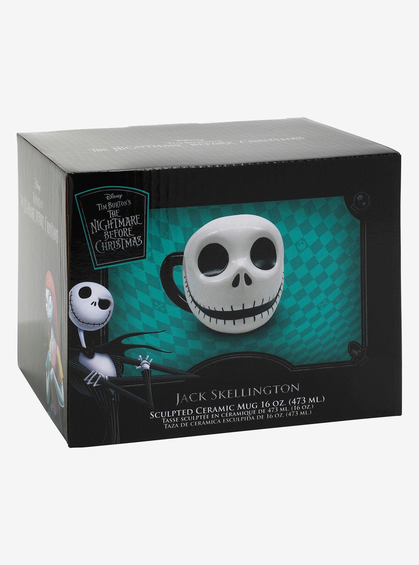Disney The Nightmare Before Christmas Jack Skellington Figural Head Mug, , alternate