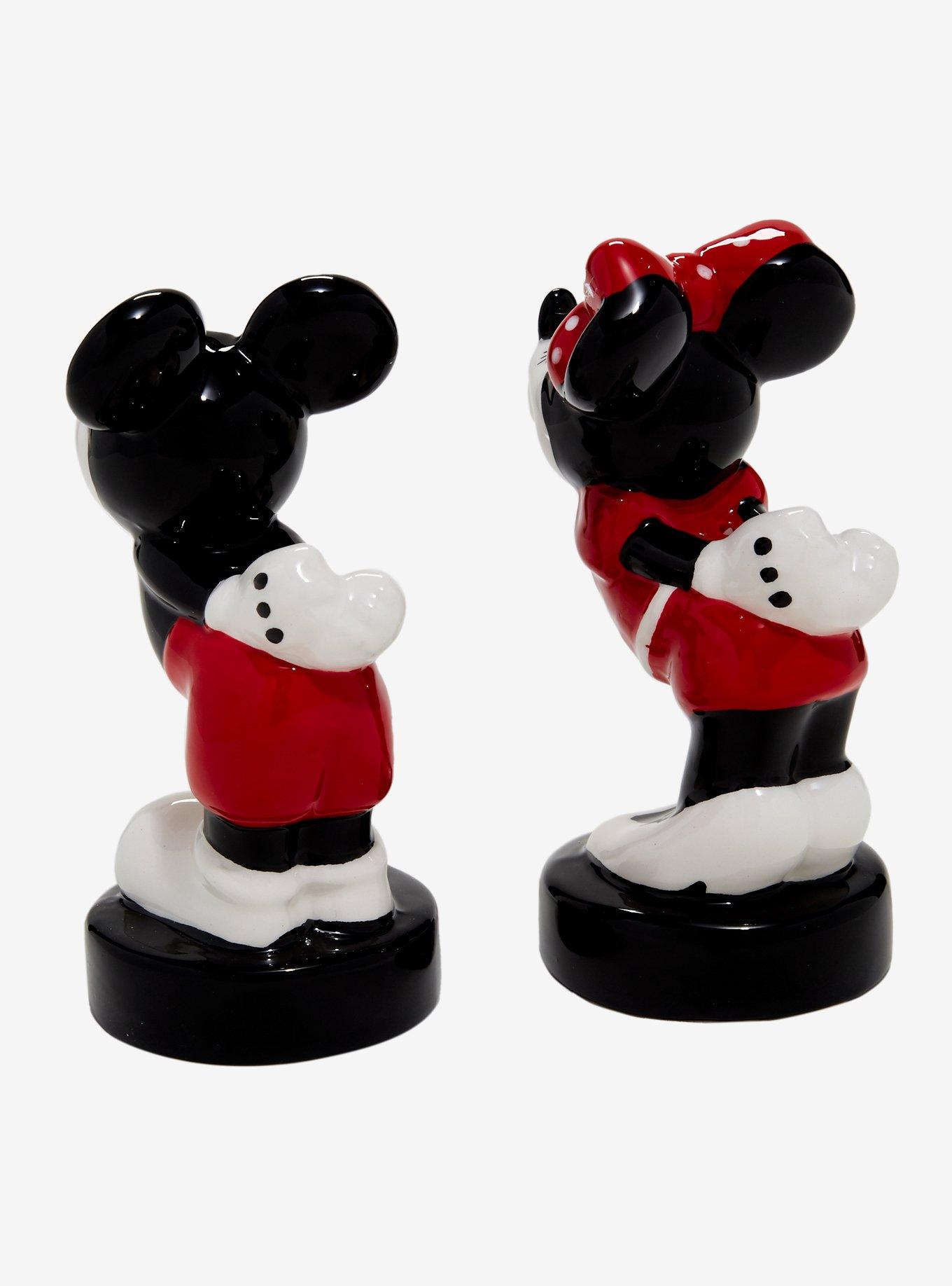 Disney Minnie & Mickey Kissing Salt & Pepper Shakers, , alternate