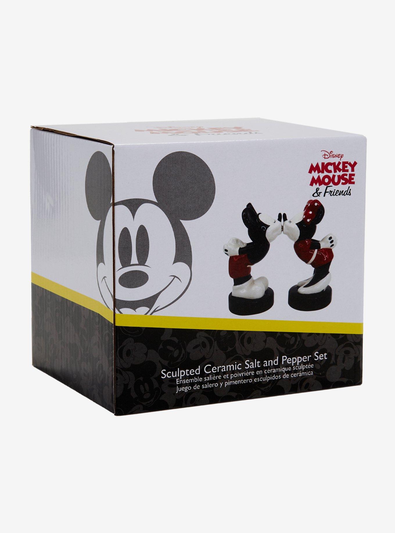 Disney Minnie & Mickey Kissing Salt & Pepper Shakers, , alternate
