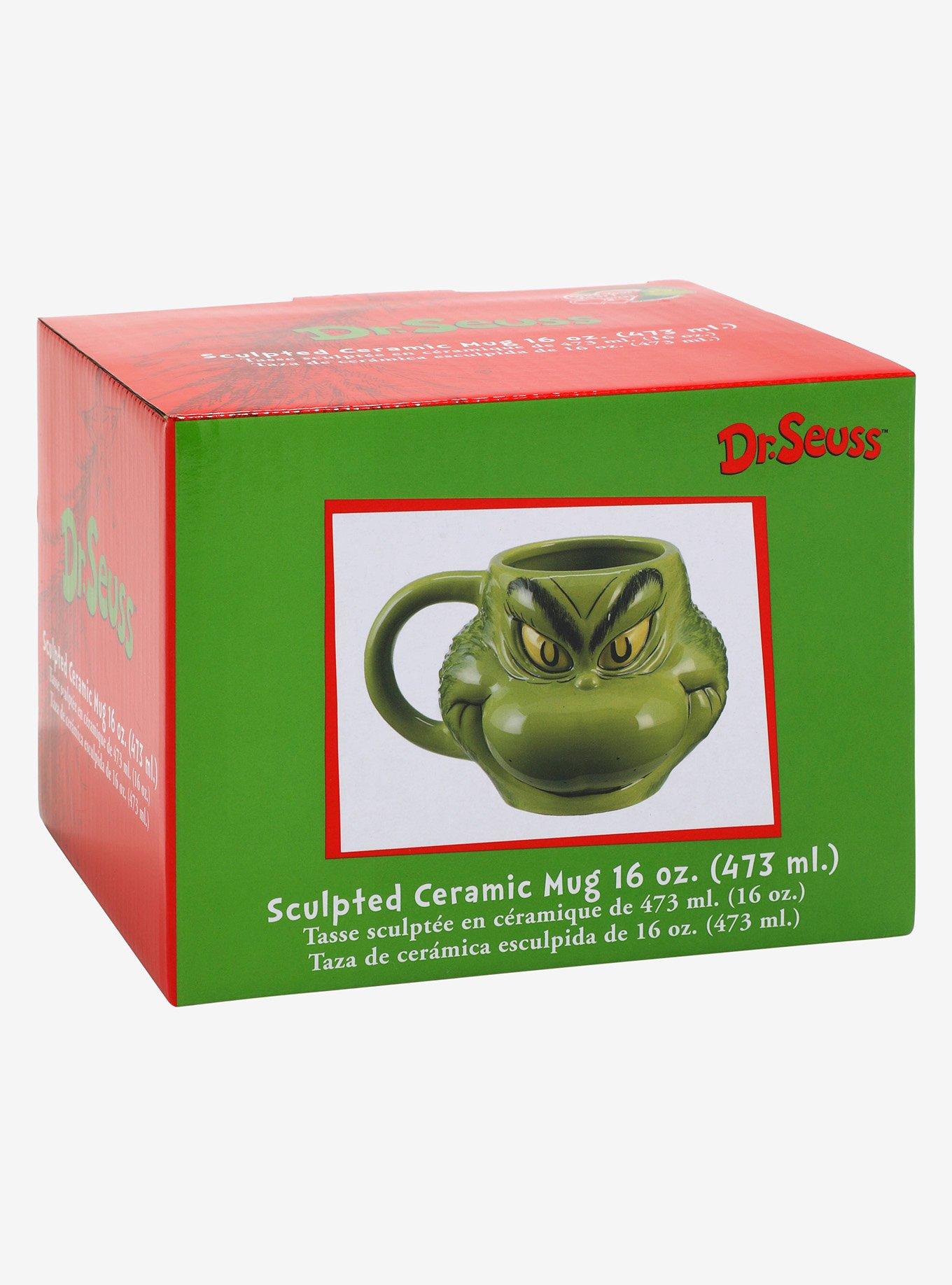 How the Grinch Stole Christmas Figural Face Mug, , alternate