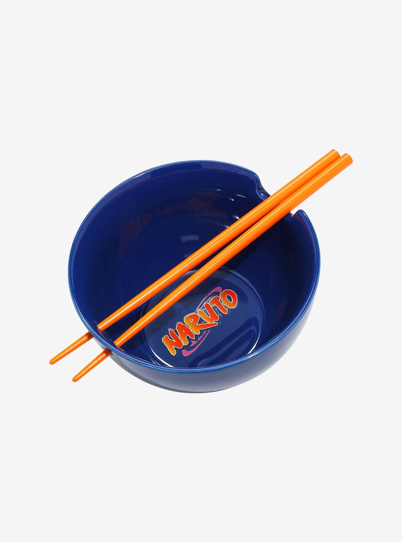 Naruto Shippuden Naruto Eating Portrait Ramen Bowl with Chopsticks, , alternate